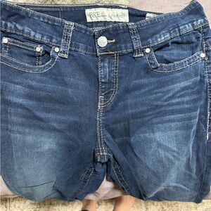 BKE Blue Jeans with Natural Fading and Relaxed Fit